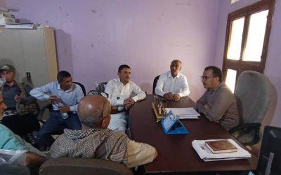 رئيس مصلحة الضرائب والجمارك يزور مكتب الضرائب بمحافظة الحديدة ويدشن نظام الميزان الالكتروني لربط وتحصيل ضريبة القات